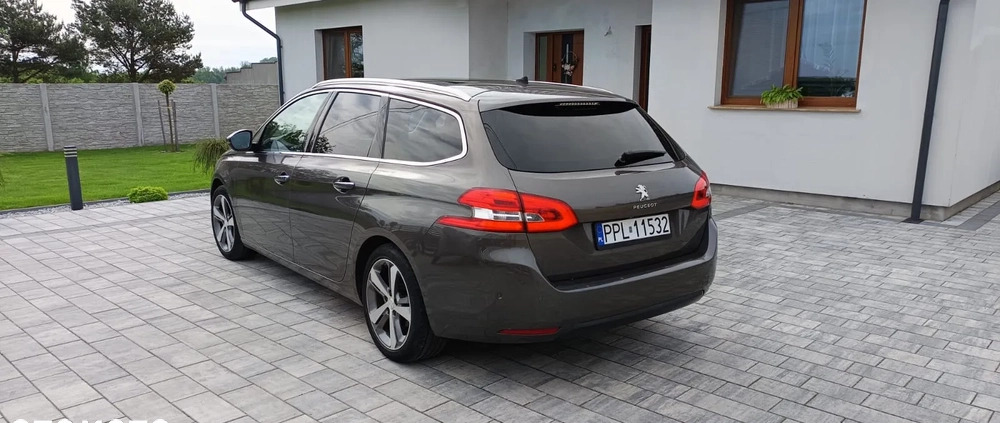 Peugeot 308 cena 31600 przebieg: 187000, rok produkcji 2014 z Płoty małe 106